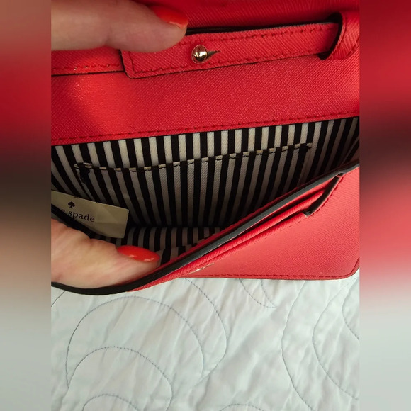 Kate Spade Cameron Street Red Crossbody Mini Handbag - Picture 3 of 7
